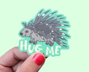 Hug Me Vinyl Sticker