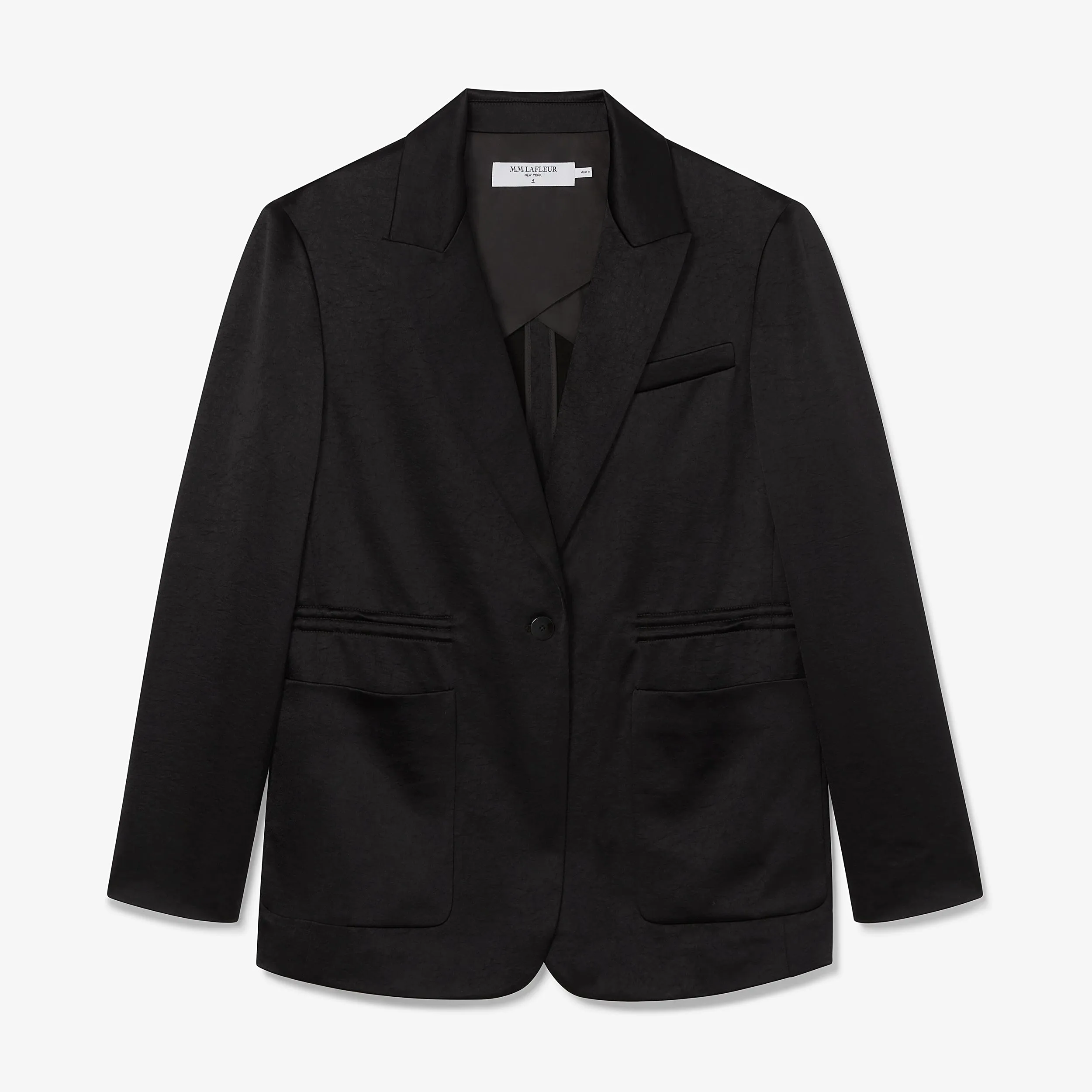 Hyo Jacket - Everyday Satin :: Black