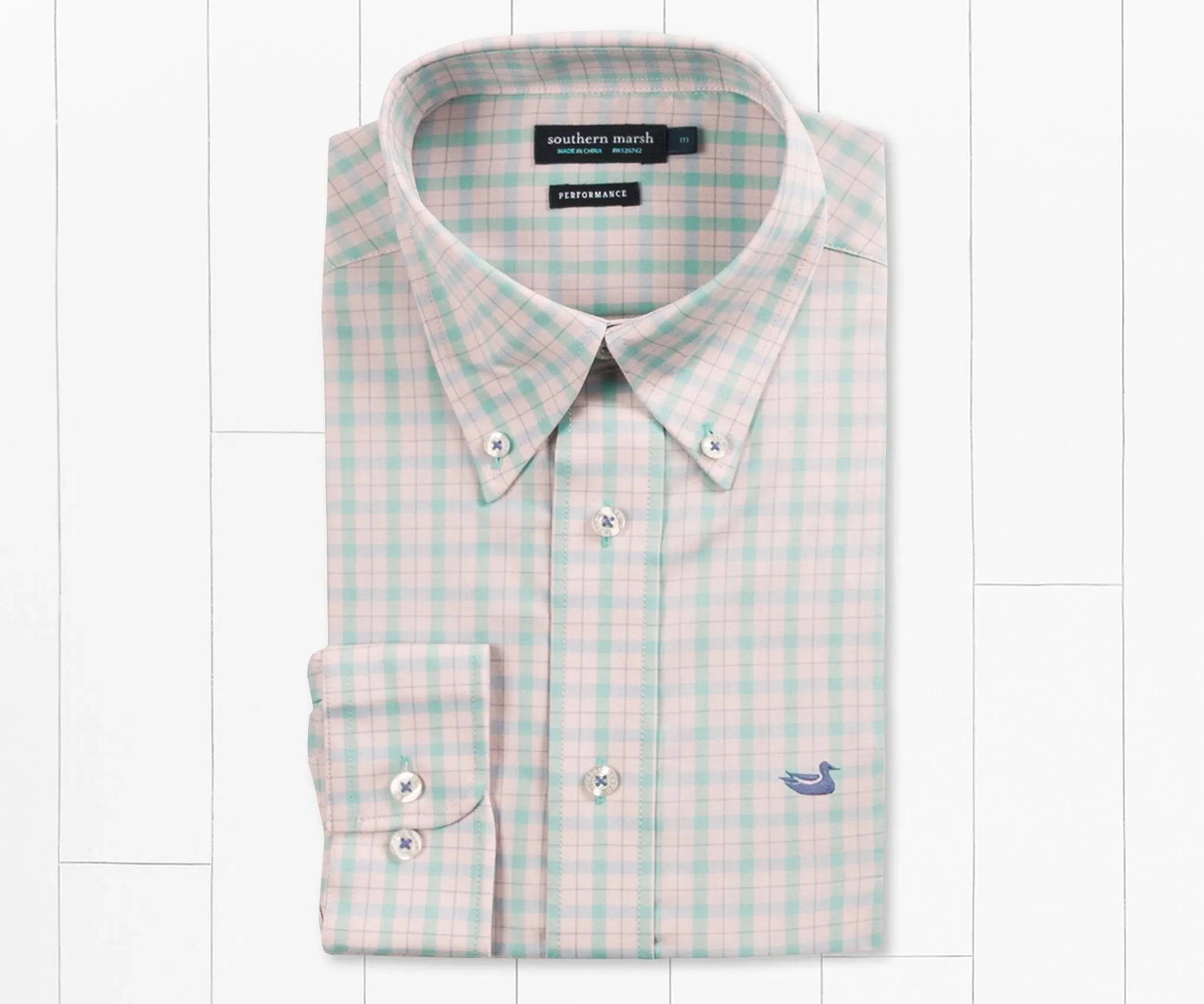 Idlewild Performance Gingham Dress Shirt