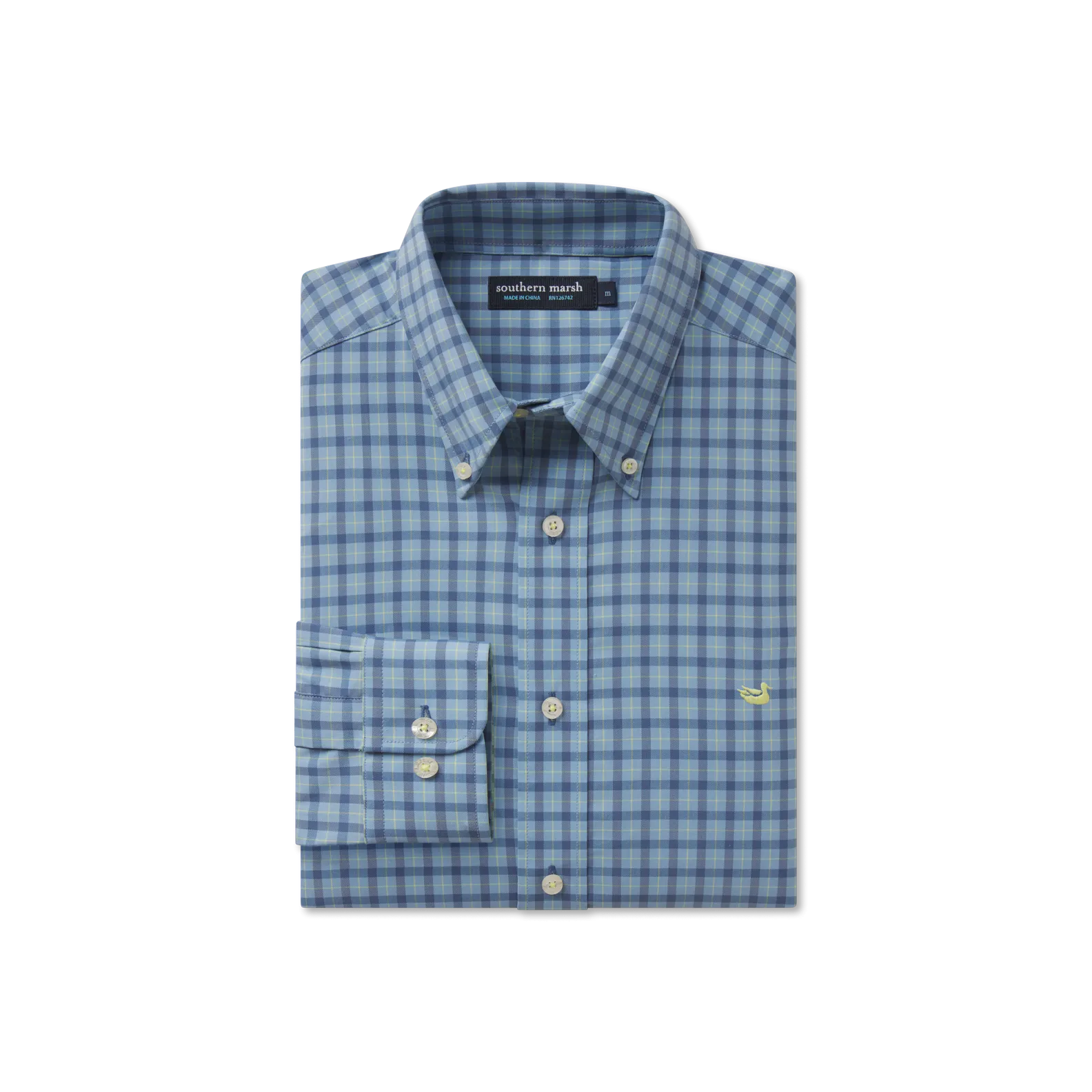 Idlewild Performance Gingham Dress Shirt