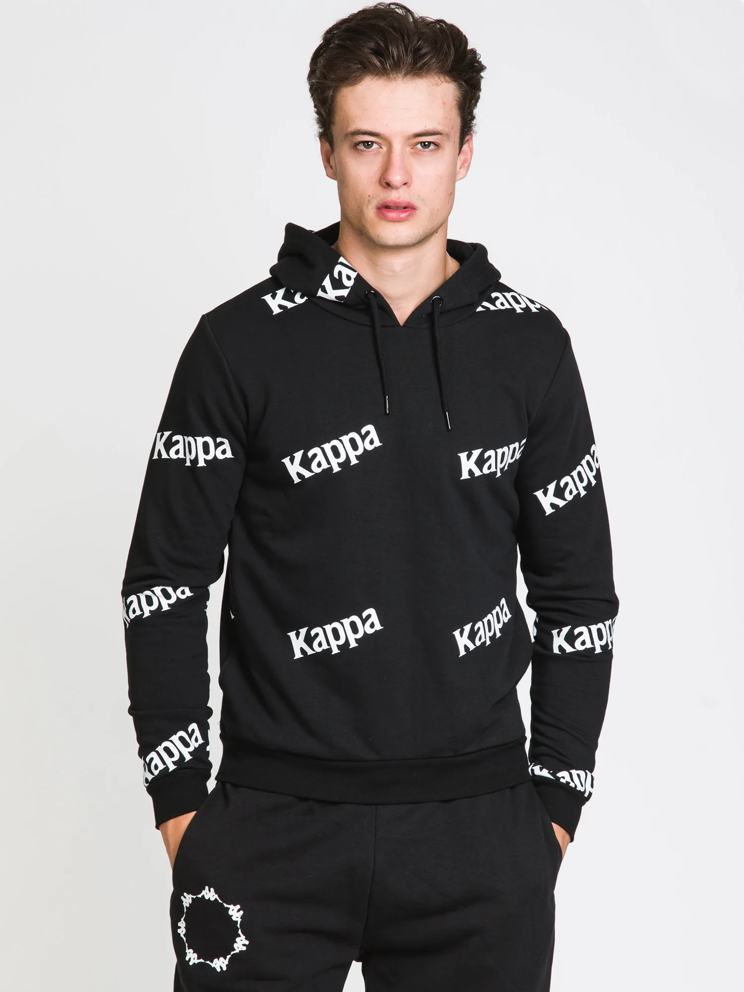 KAPPA AUTHENTIC FANCY PULLOVER HOODIE - CLEARANCE