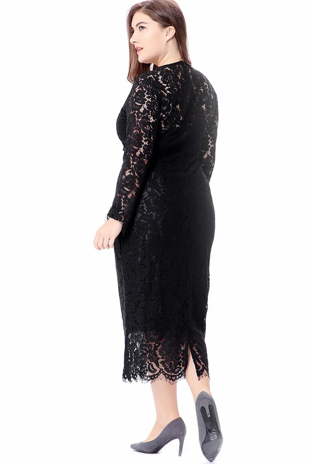 Ketty More Women Plus Size Elegant Style Party Dress-KMWD124