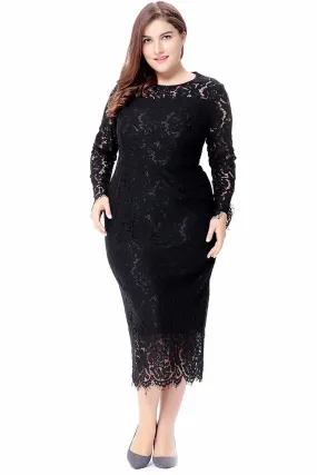 Ketty More Women Plus Size Elegant Style Party Dress-KMWD124