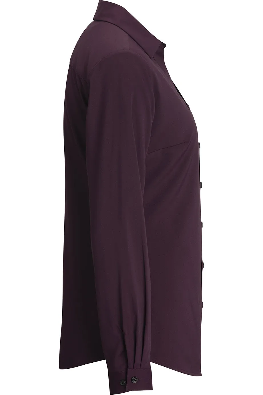 Ladies' Eggplant Sustainable Blouse