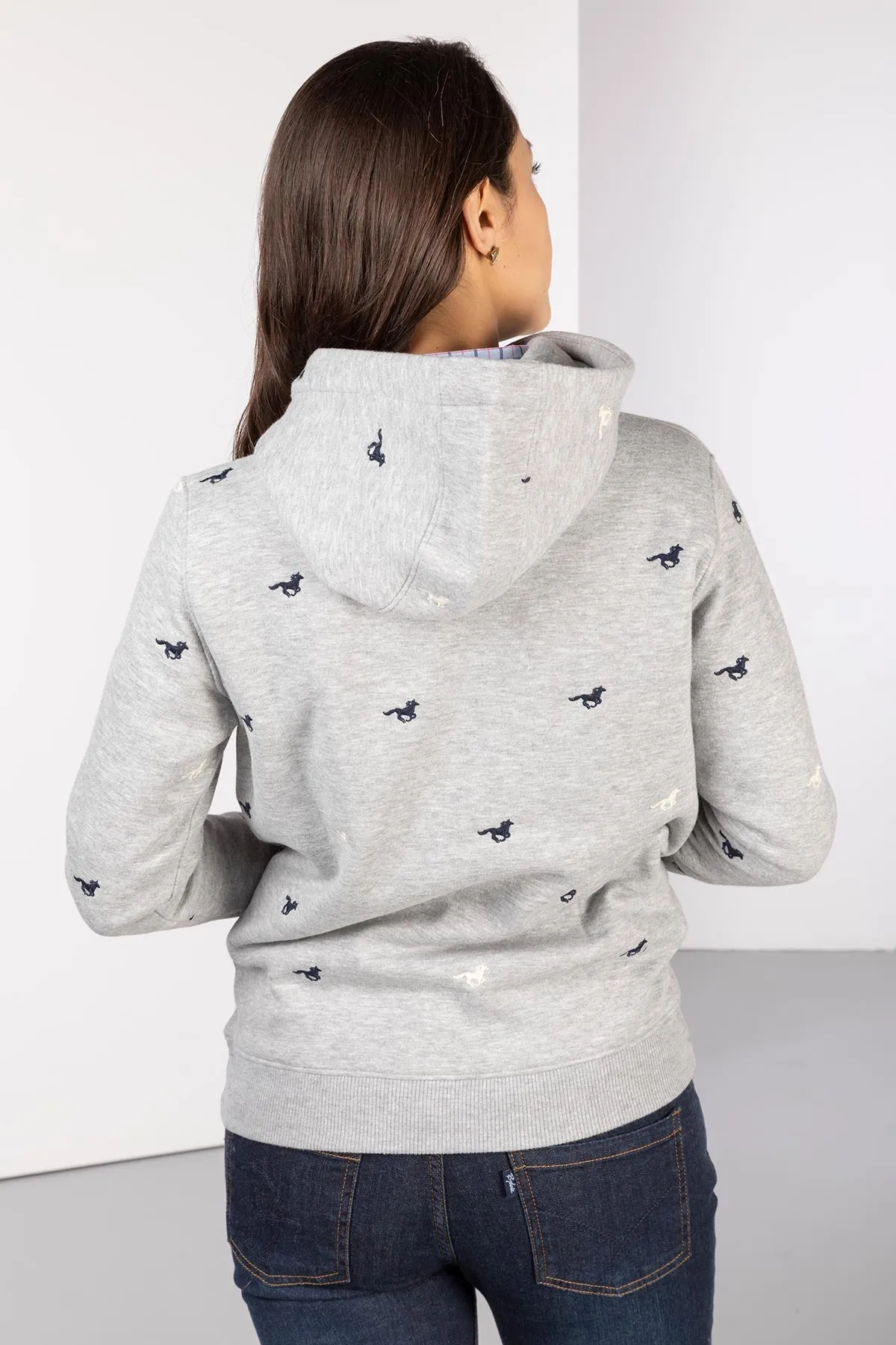 Ladies Embroidered Hoodie - Emily