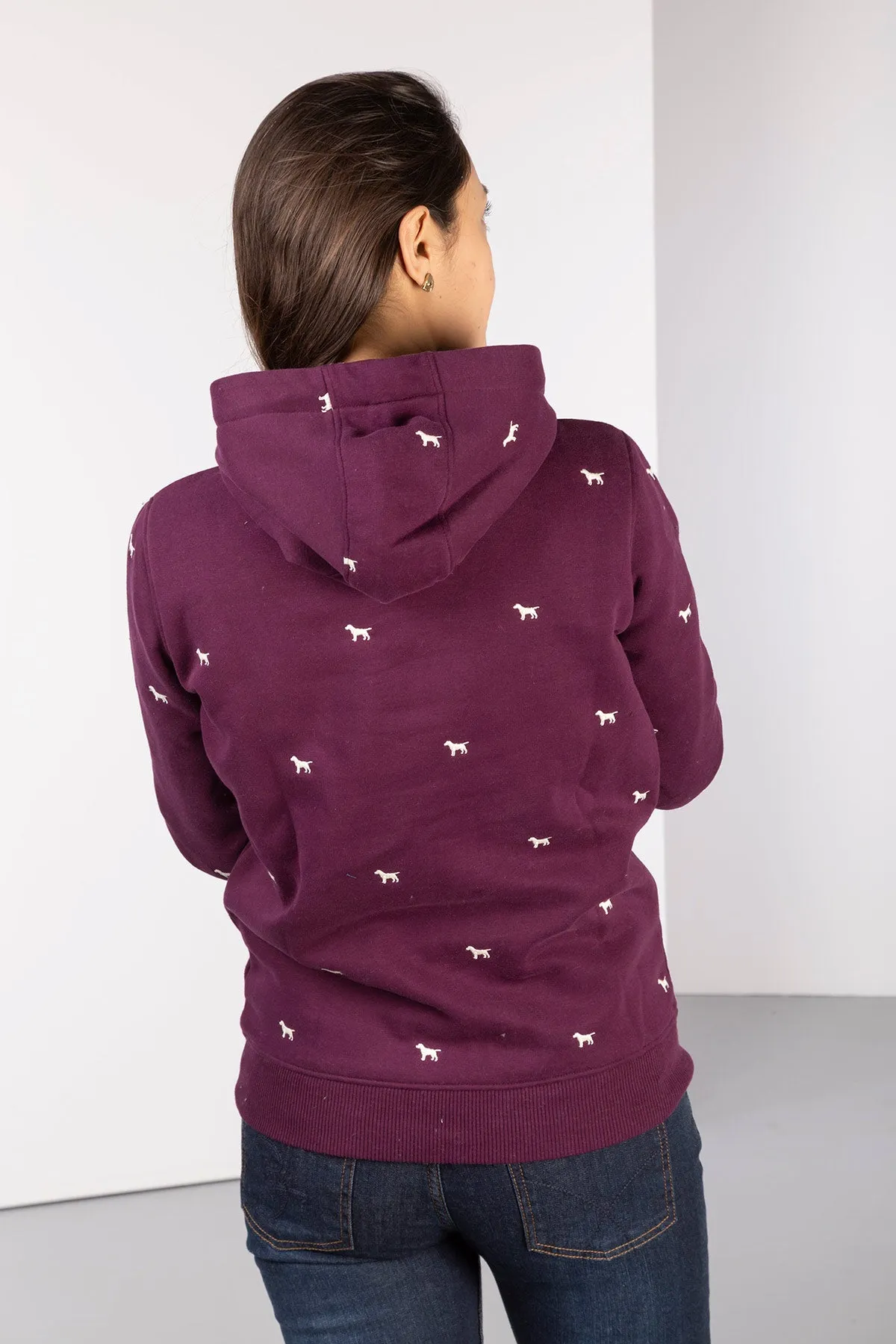 Ladies Embroidered Hoodie - Emily