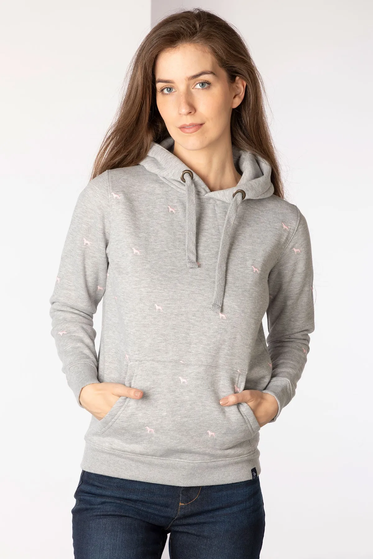 Ladies Embroidered Hoodie - Emily