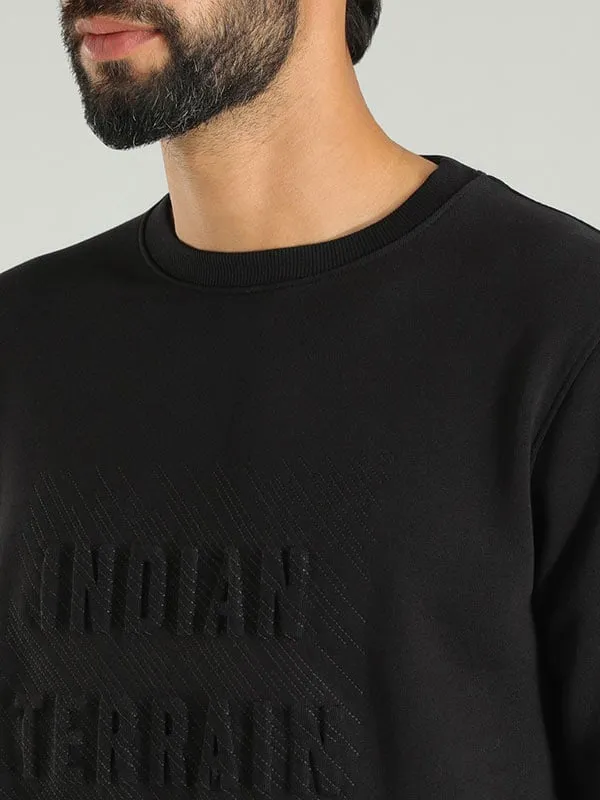 Men Graphic Crew Neck Sweatshirt