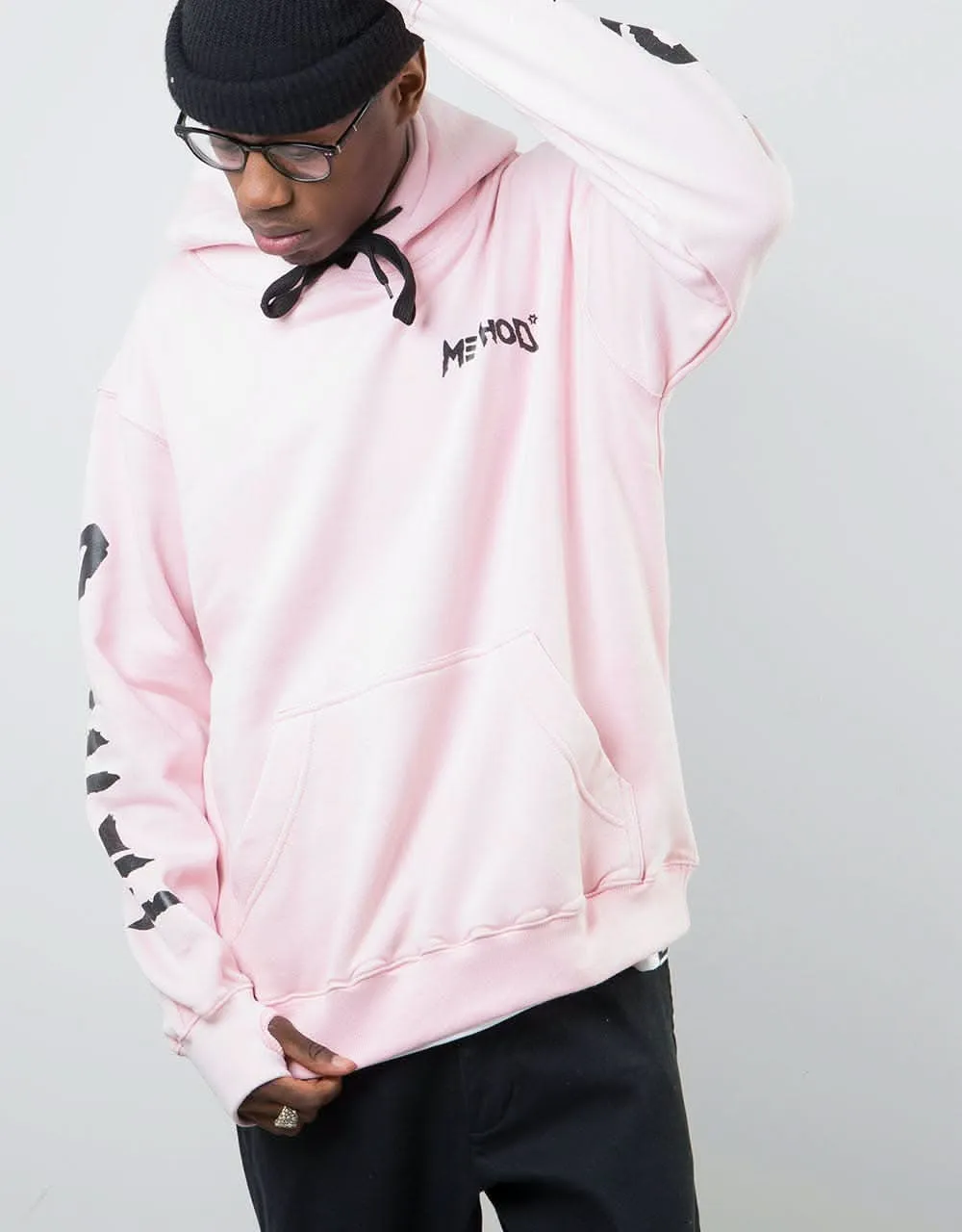 Method Movie Heavyweight Pullover Hoodie - Pink