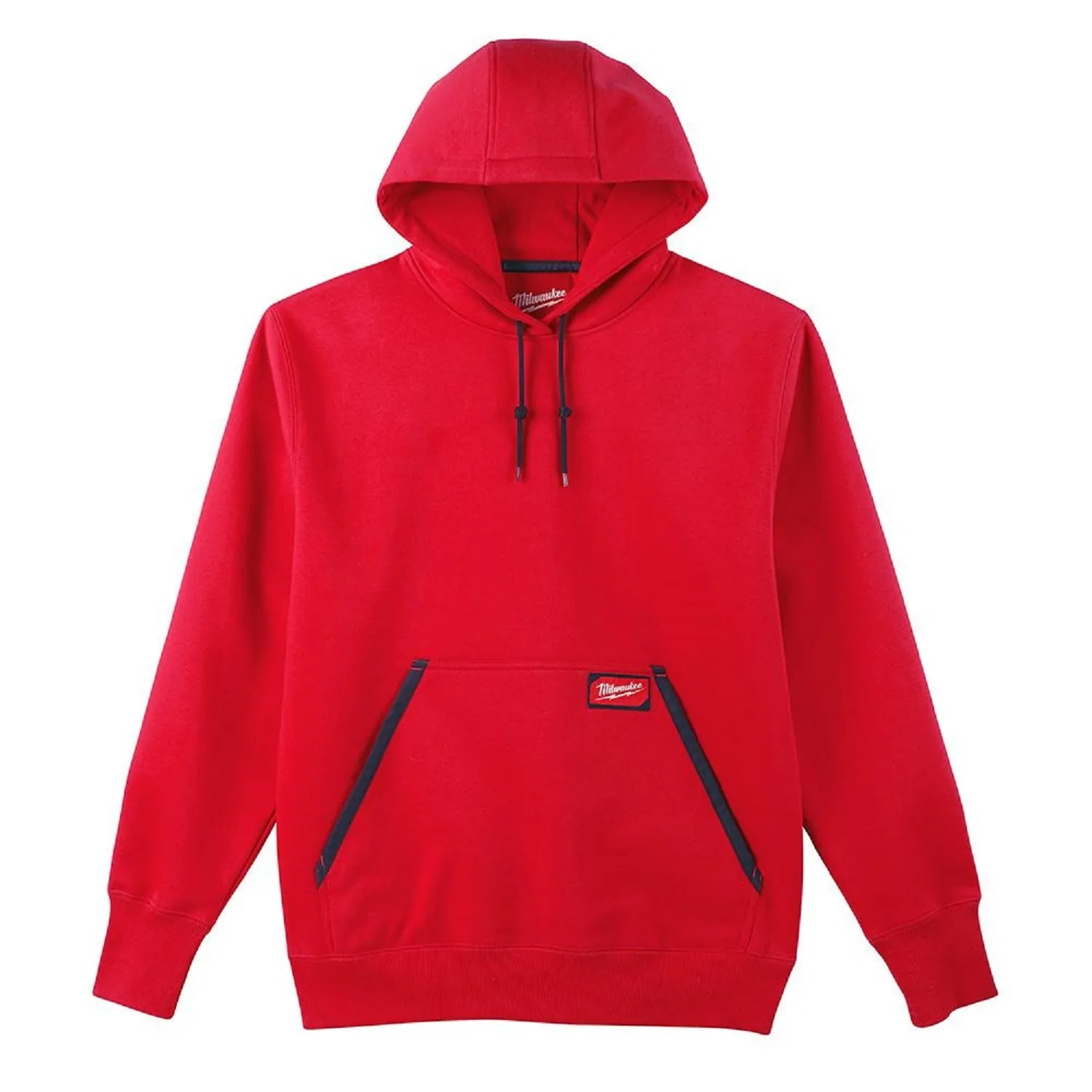 Milwaukee 350R-3X Heavy Duty Pullover Hoodie, Red, 3XL