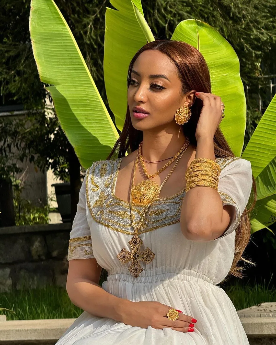 Modern Graceful Habesha Dress Design Simple Yet Stunning Modern Ethiopian Dress