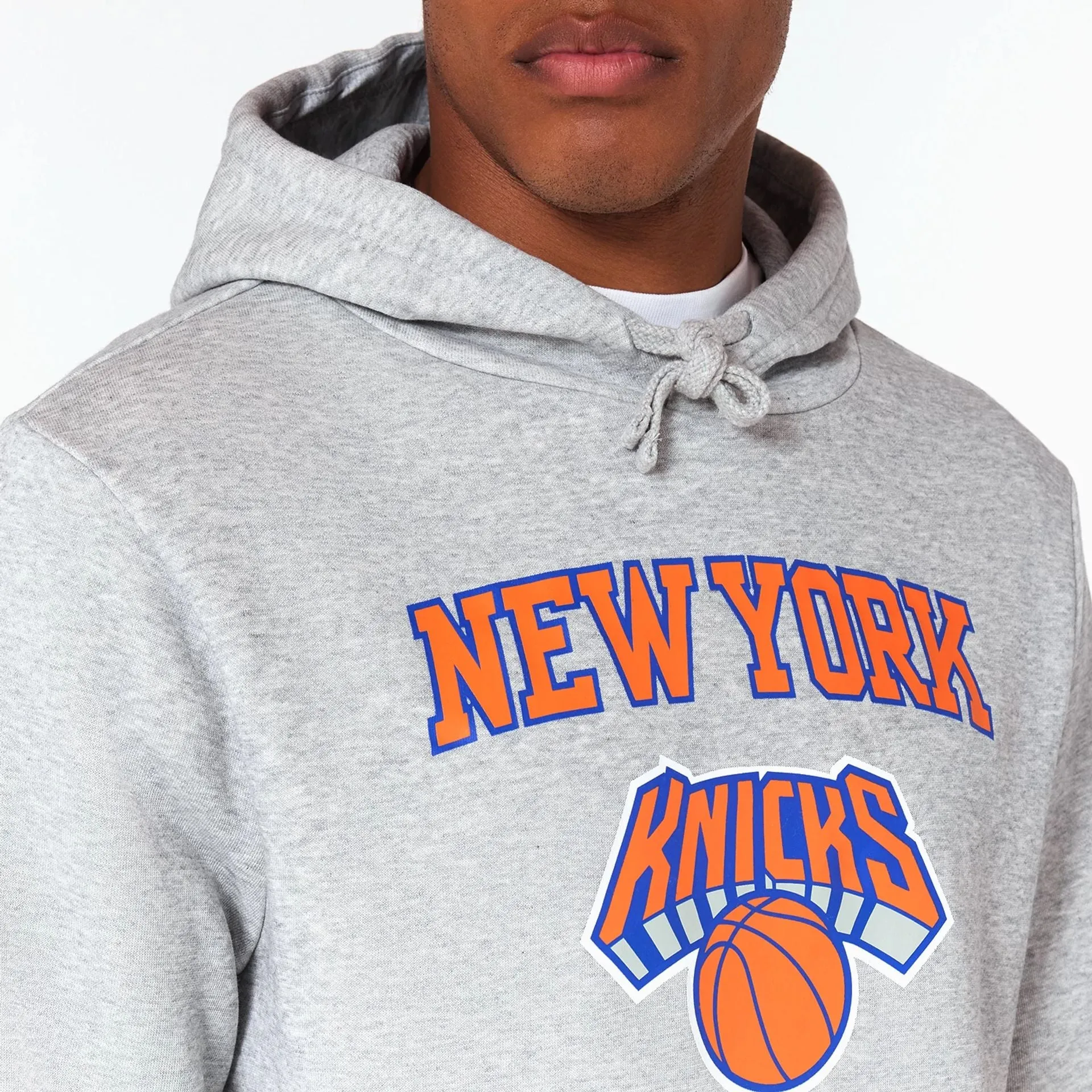 New York Knicks NBA Grey Pullover Hoodie