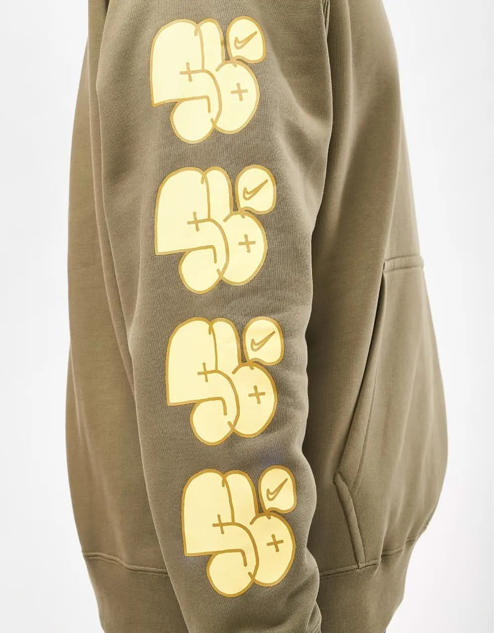 Nike SB Graff GFX Pullover Hoodie - Medium Olive