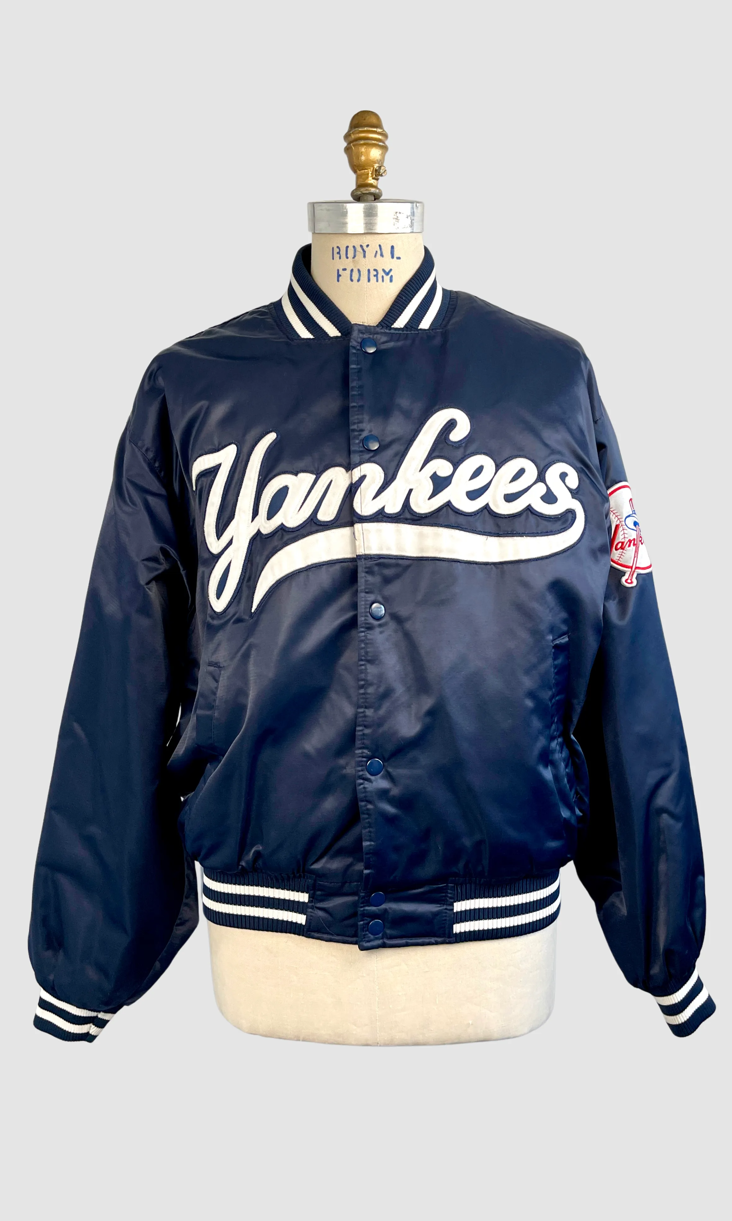 NY YANKEES 90s Authentic Collection / Majestic Athletic Jacket, Size Medium