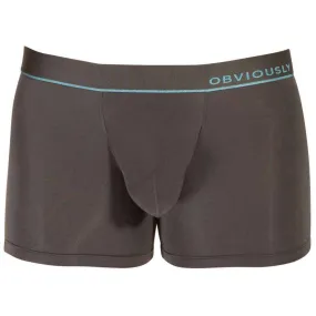 Obviously PrimeMan AnatoMAX Boxer Brief 3inch Leg - Titanium Grey