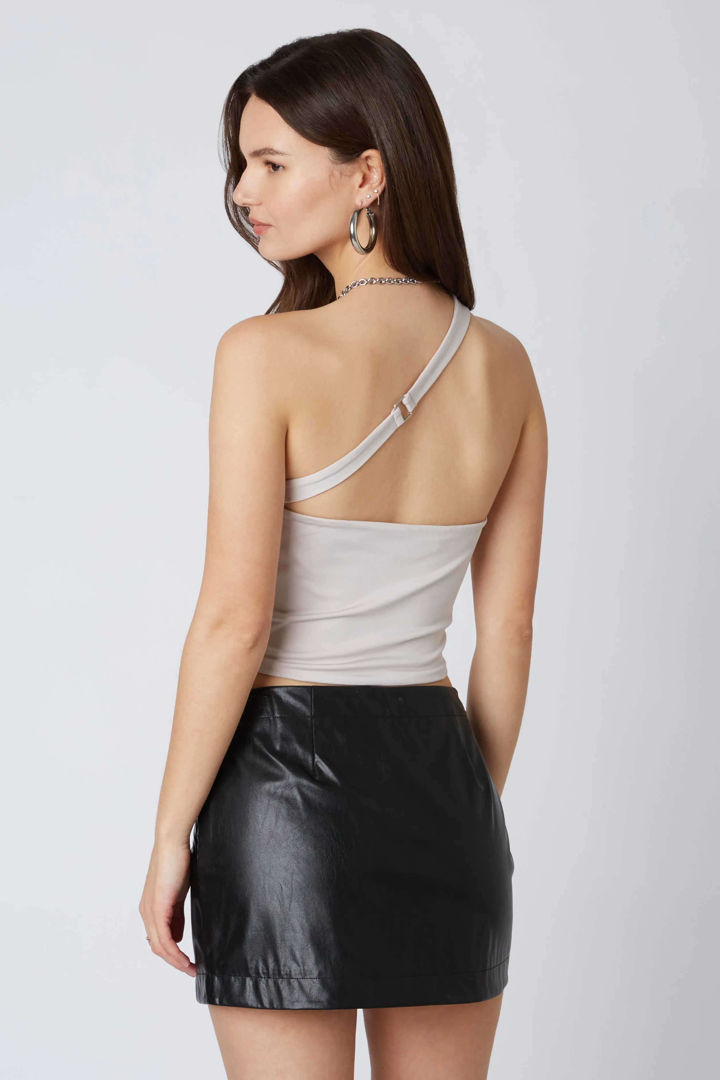 One Shoulder Asymmetrical Top