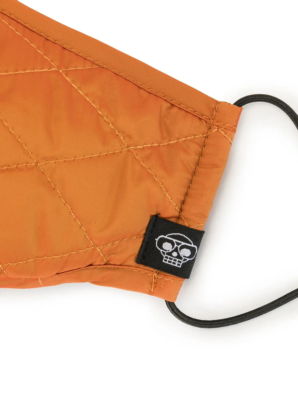 ORANGE MA-1 BOMBER QUILTED MASK