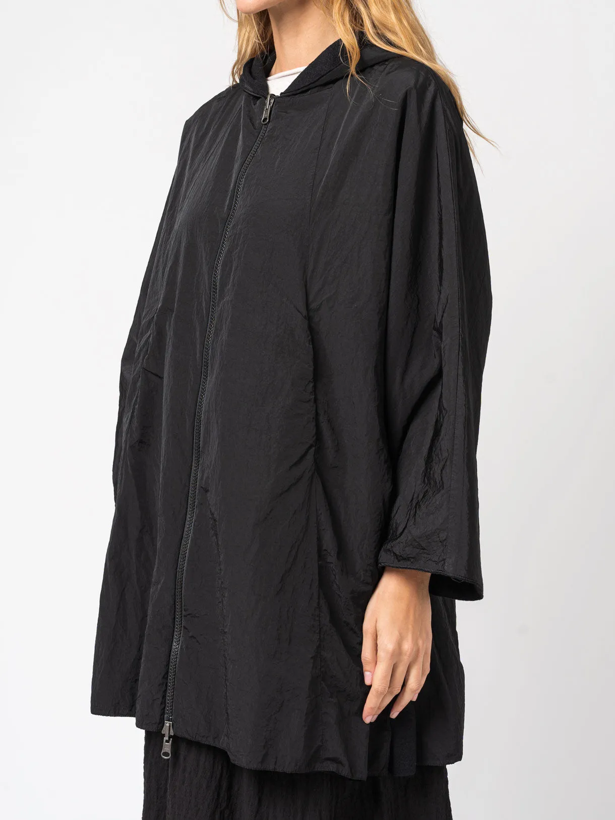 Oversize Hooded Cape