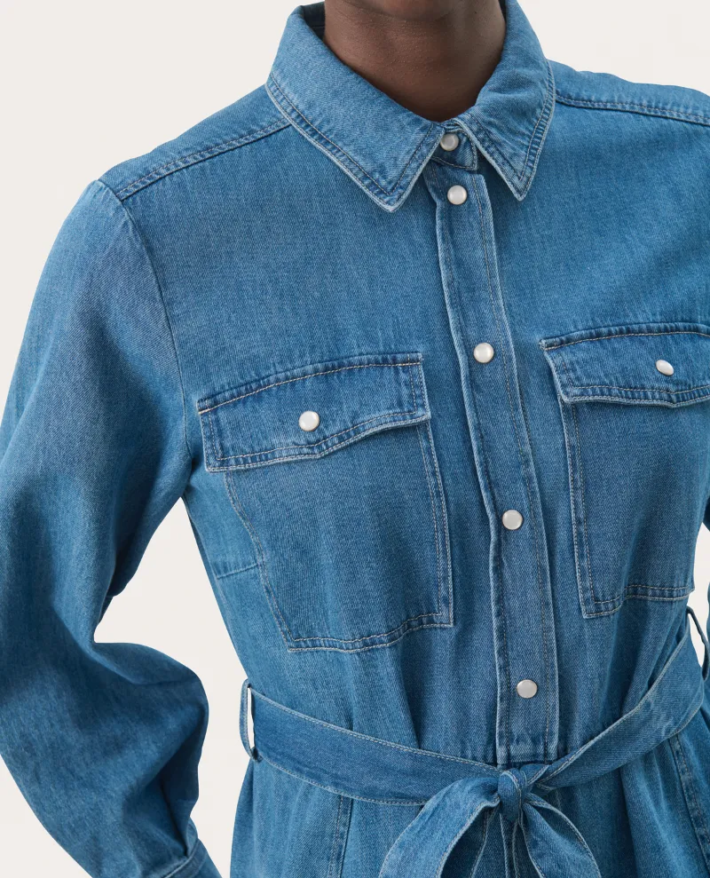 Part Two Polenka Denim Shirt Dress