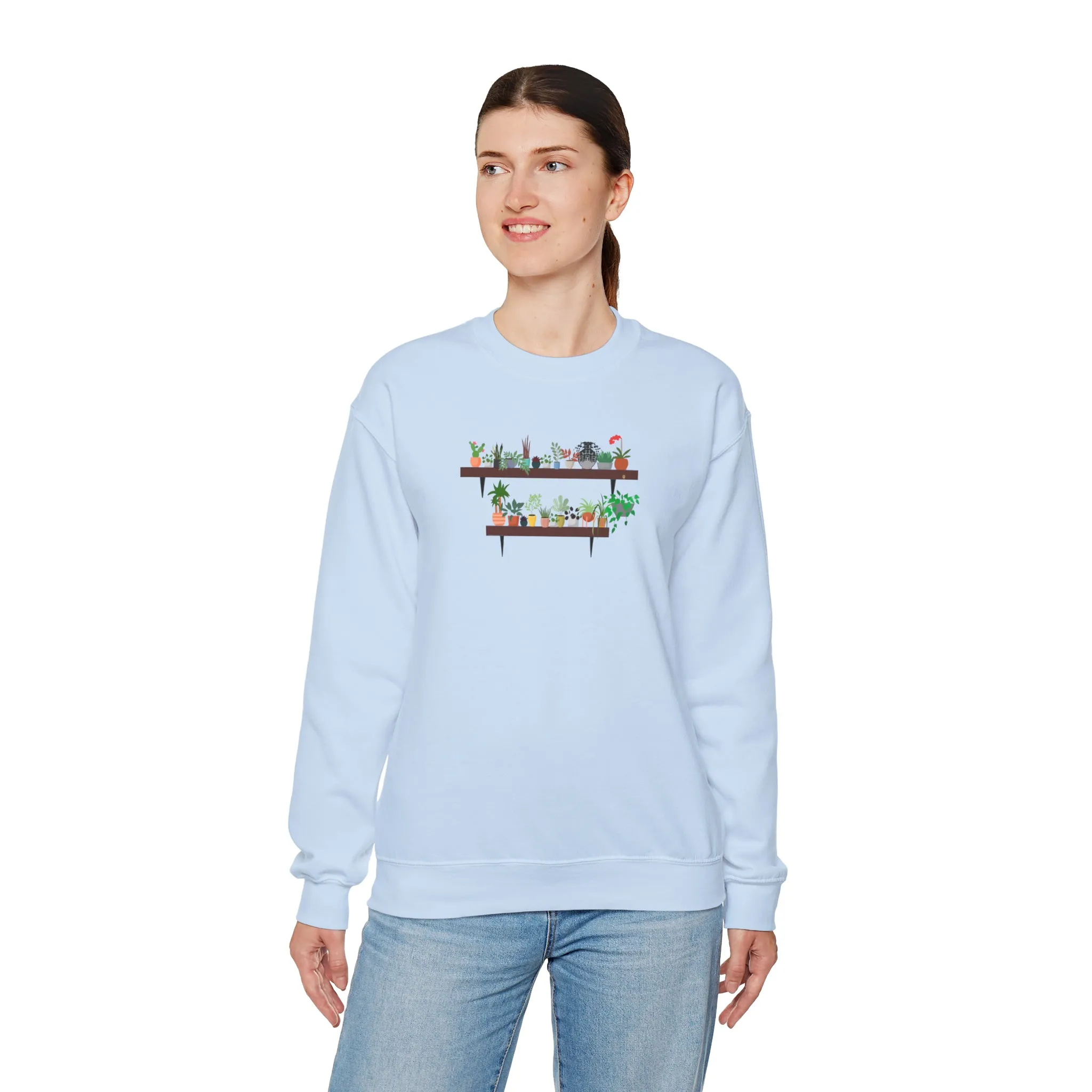 Plant Lady Unisex Heavy Blend™ Crewneck Sweatshirt