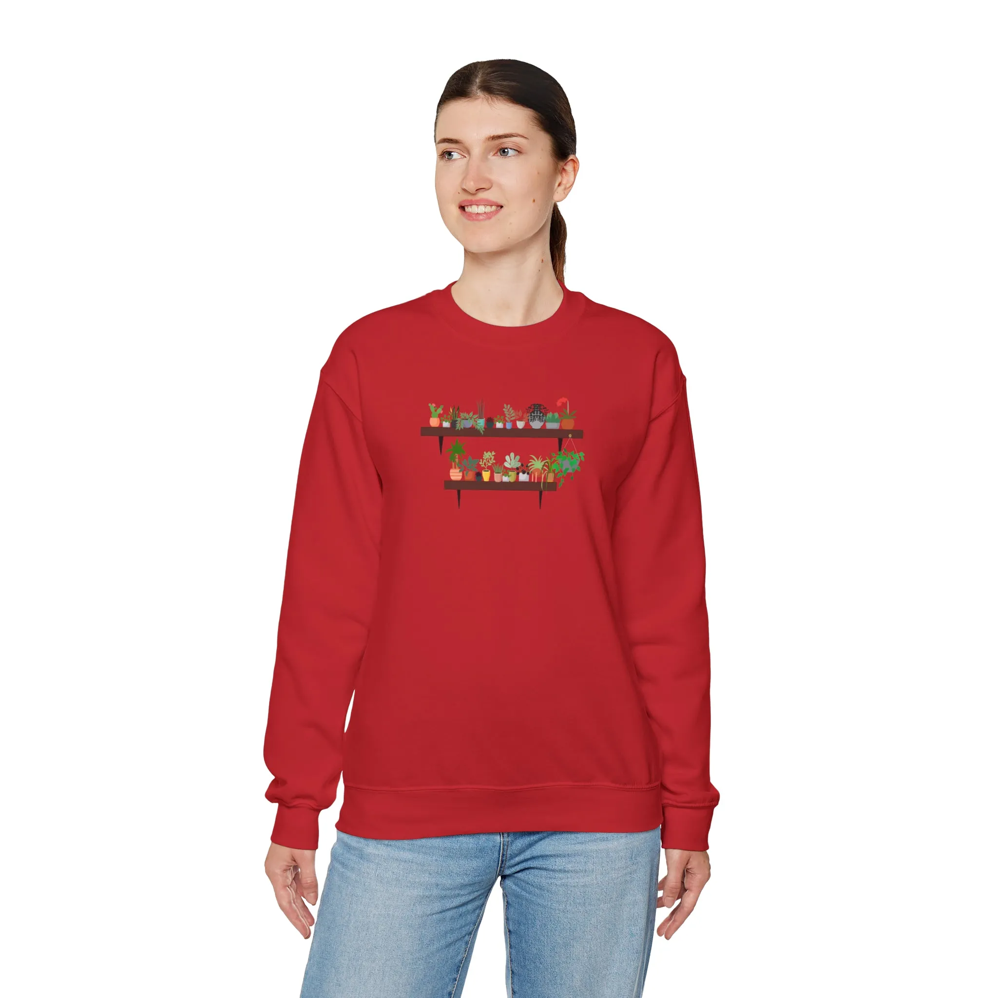 Plant Lady Unisex Heavy Blend™ Crewneck Sweatshirt