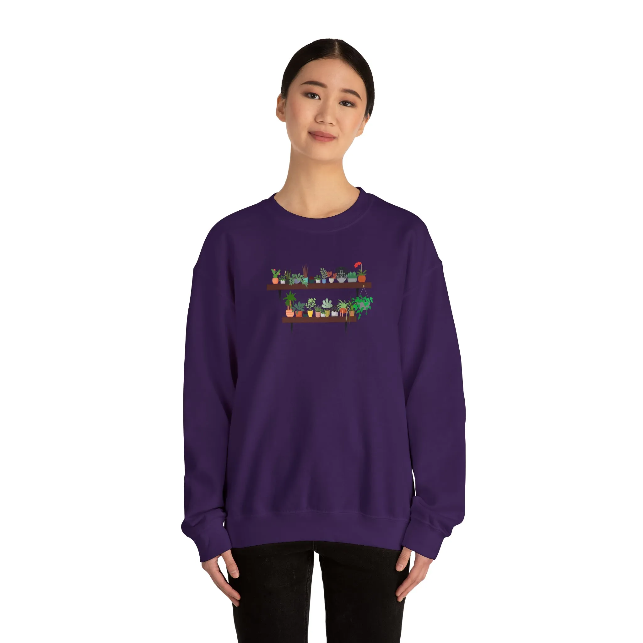 Plant Lady Unisex Heavy Blend™ Crewneck Sweatshirt