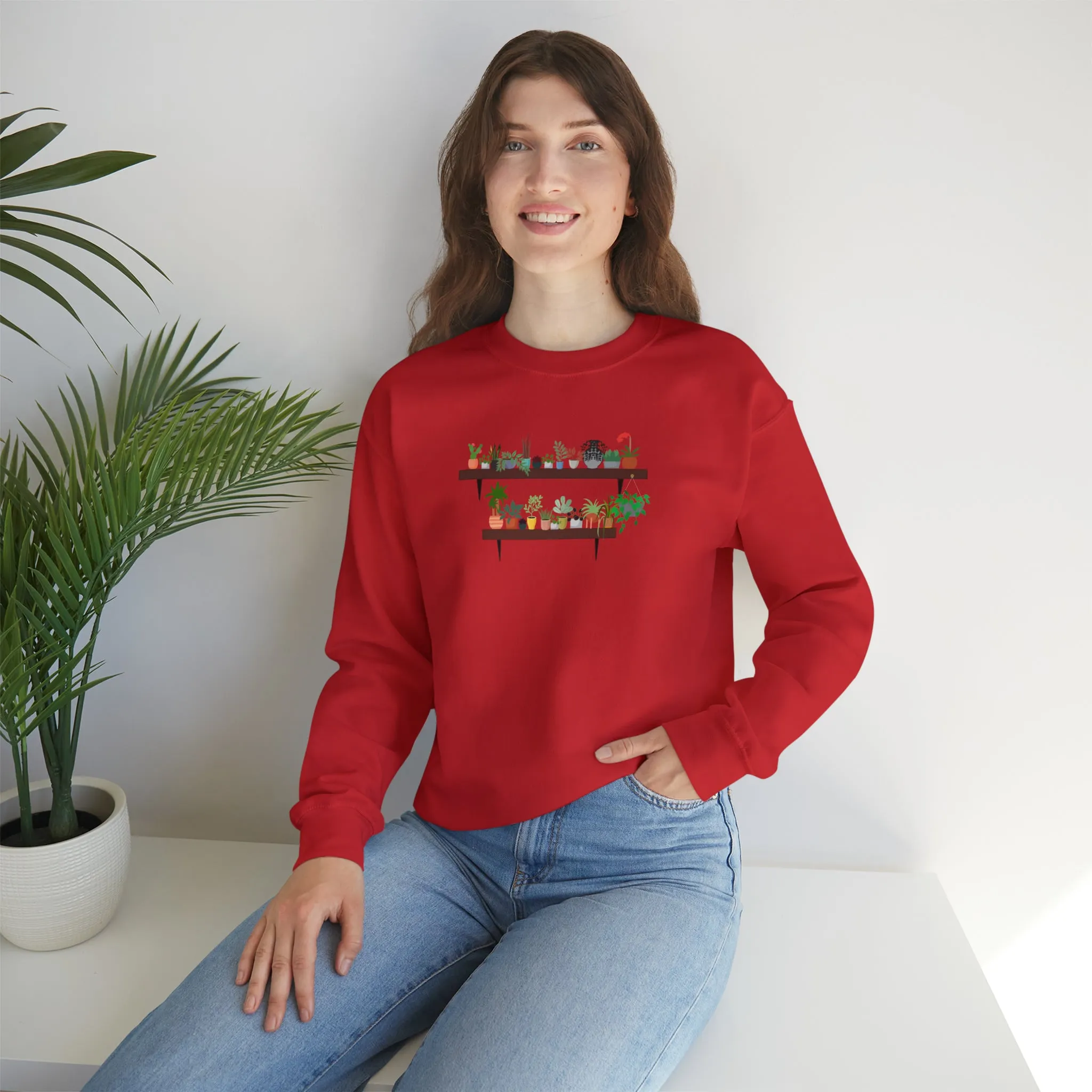 Plant Lady Unisex Heavy Blend™ Crewneck Sweatshirt