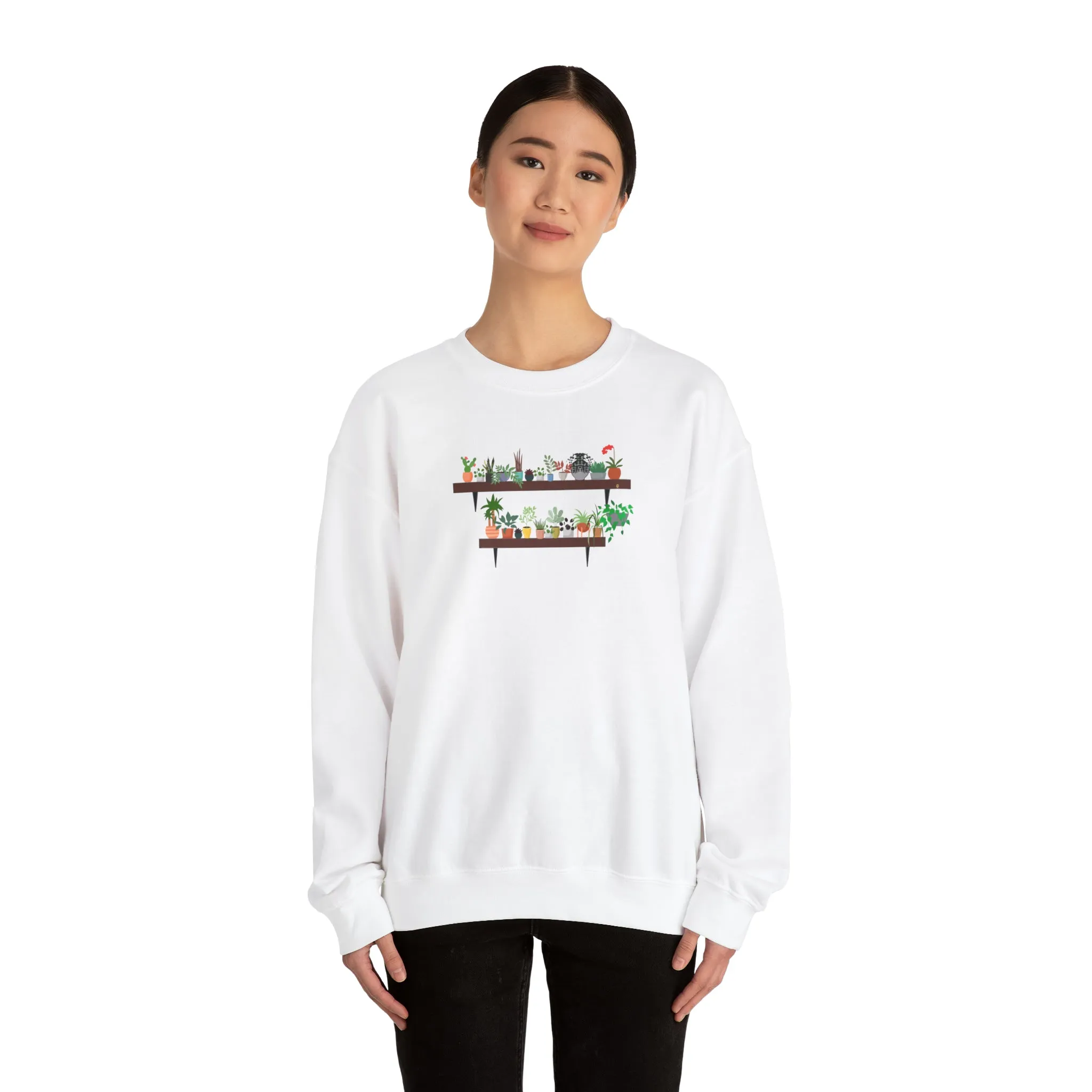 Plant Lady Unisex Heavy Blend™ Crewneck Sweatshirt