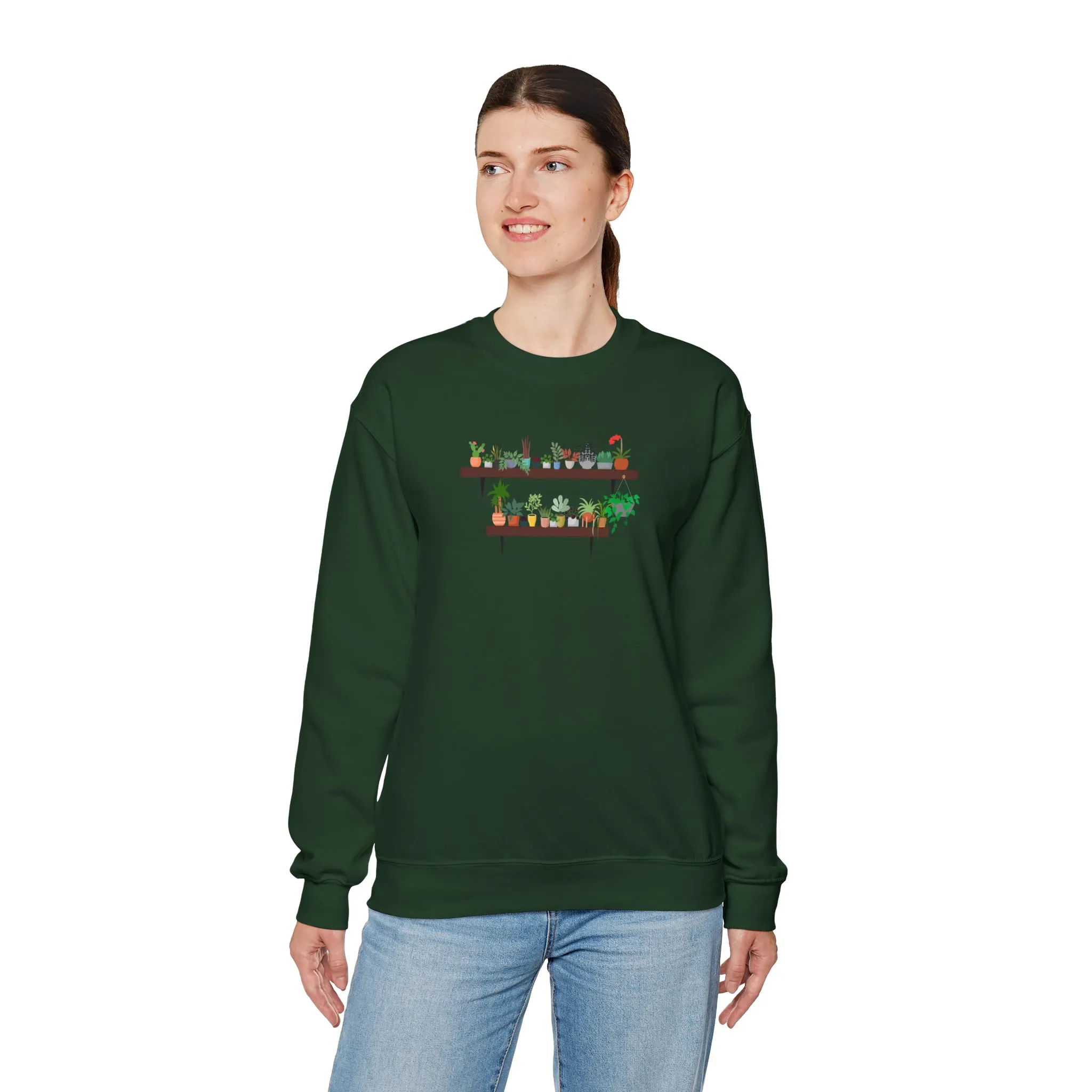 Plant Lady Unisex Heavy Blend™ Crewneck Sweatshirt