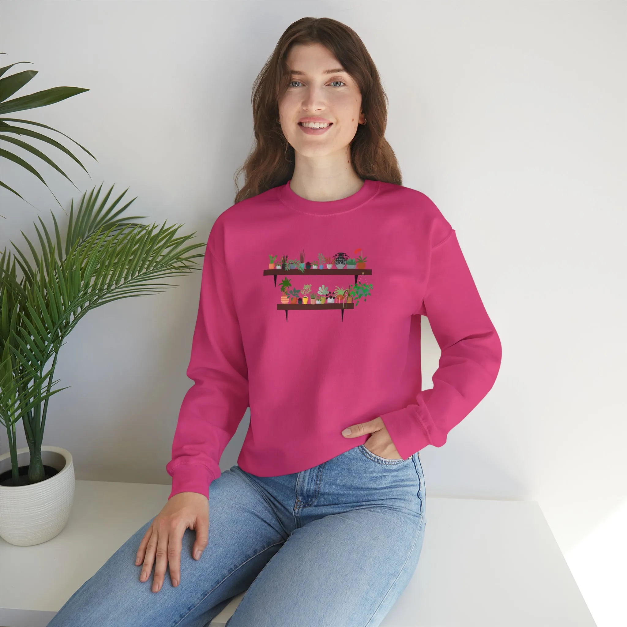 Plant Lady Unisex Heavy Blend™ Crewneck Sweatshirt