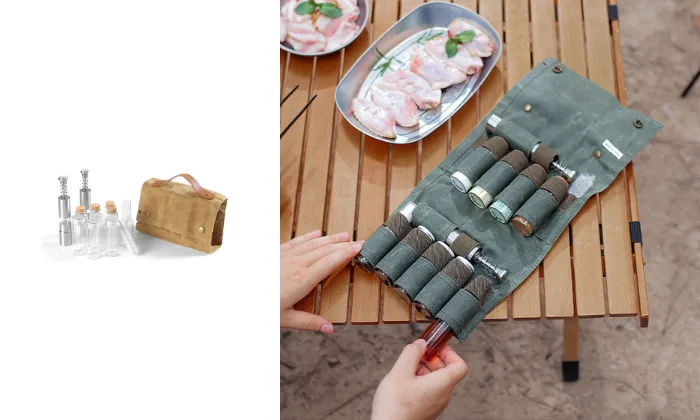 Portable Outdoor Condiment Bottle Set