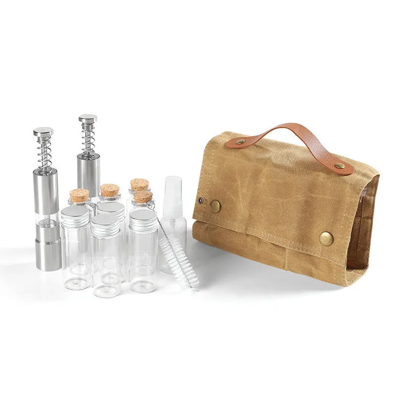 Portable Outdoor Condiment Bottle Set