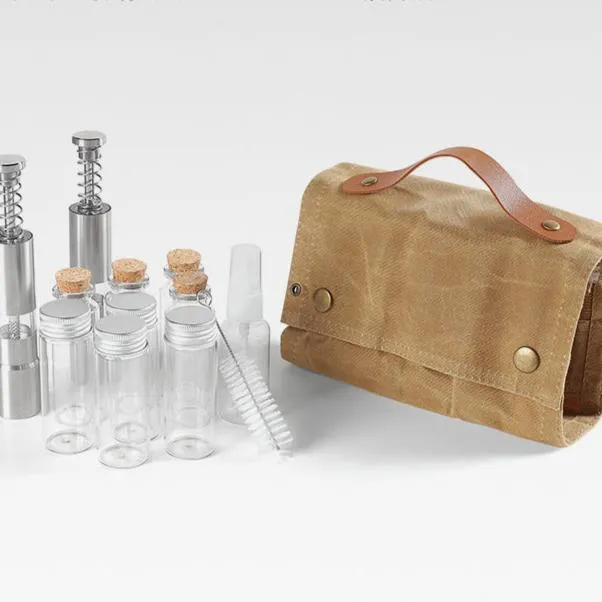 Portable Outdoor Condiment Bottle Set