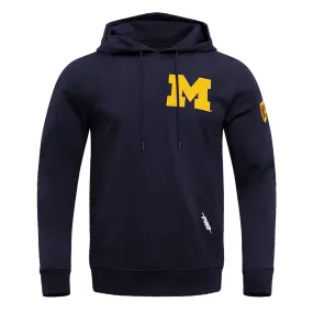 Pro Standard Michigan Classic PO Hoodie - Navy