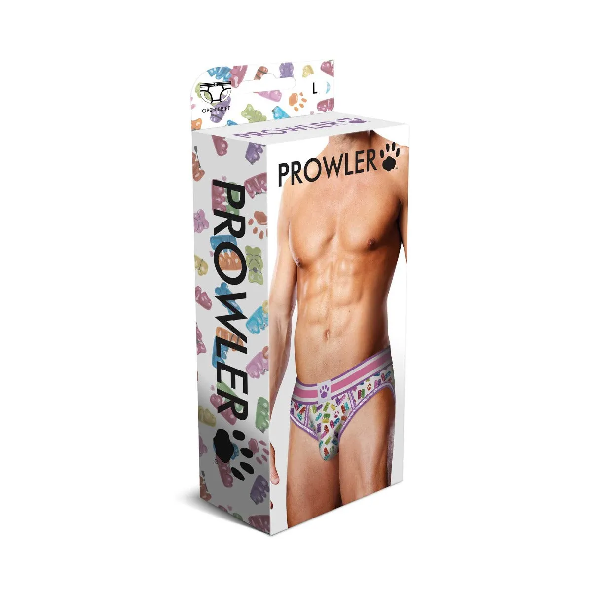 Prowler Gummy Bear Open Brief - XL (Multi Color)