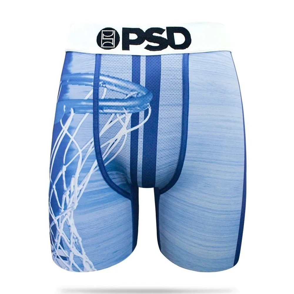 PSD Mens Blue Buds Court Kyrie Irving Athletic Boxer Briefs X-Large Underwear - E31811003-BLUE-XL