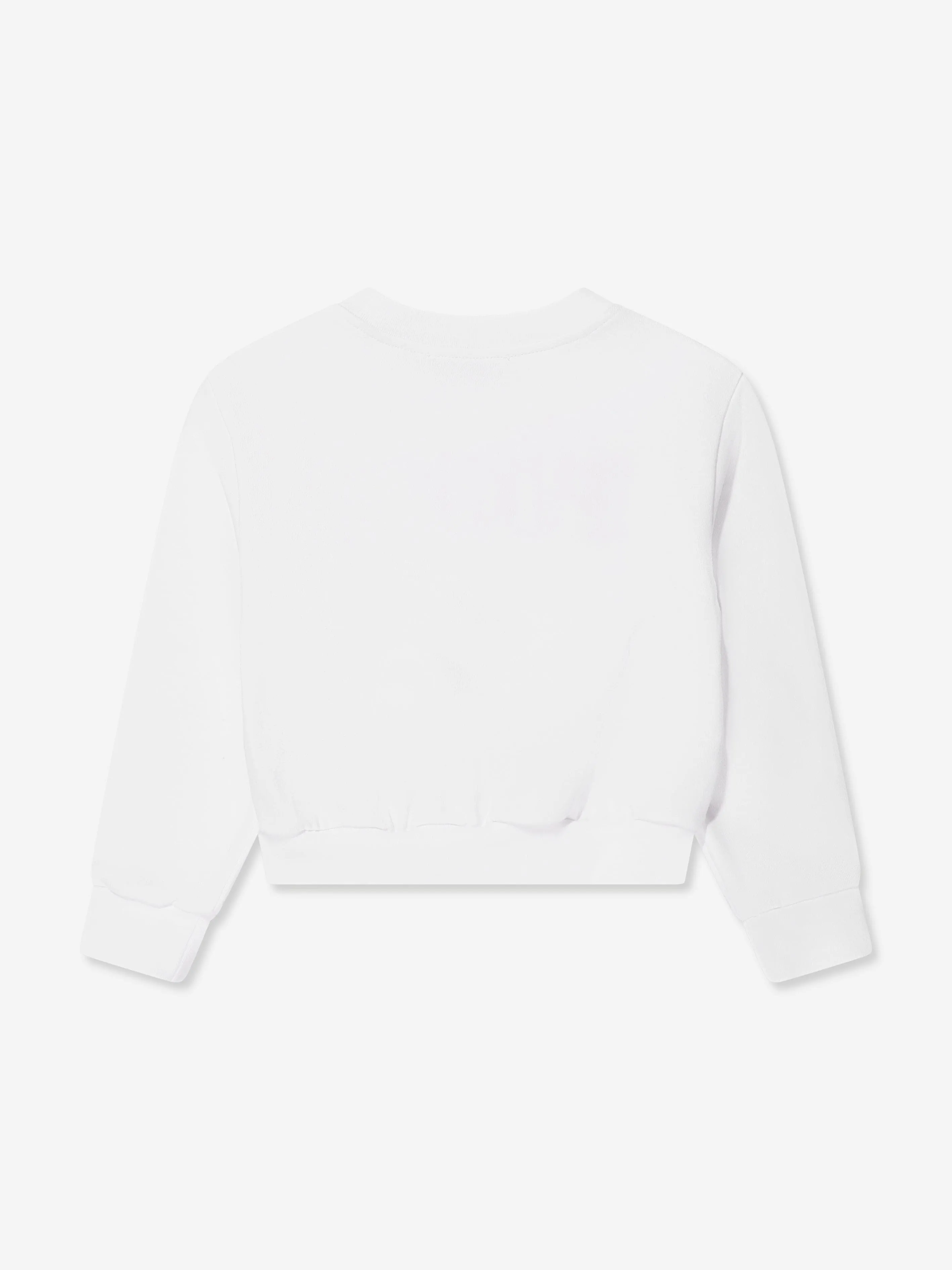 Pucci Girls Logo Sweatshirt in White