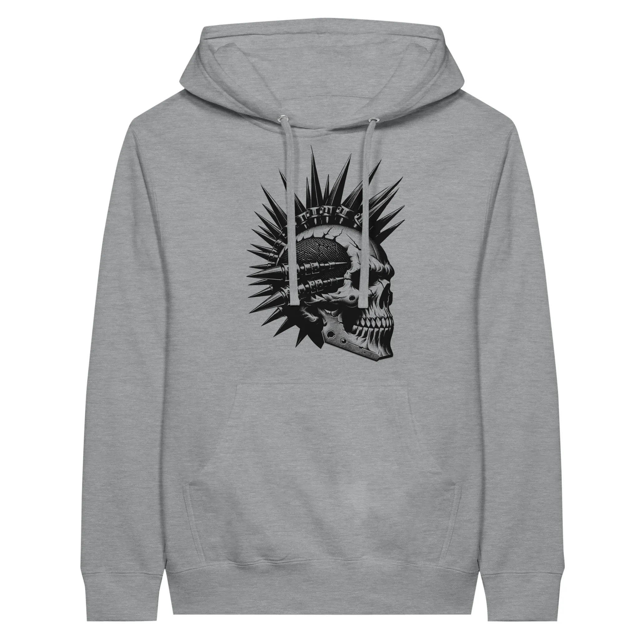 Punk Rock Skull Unisex Pullover Hoodie