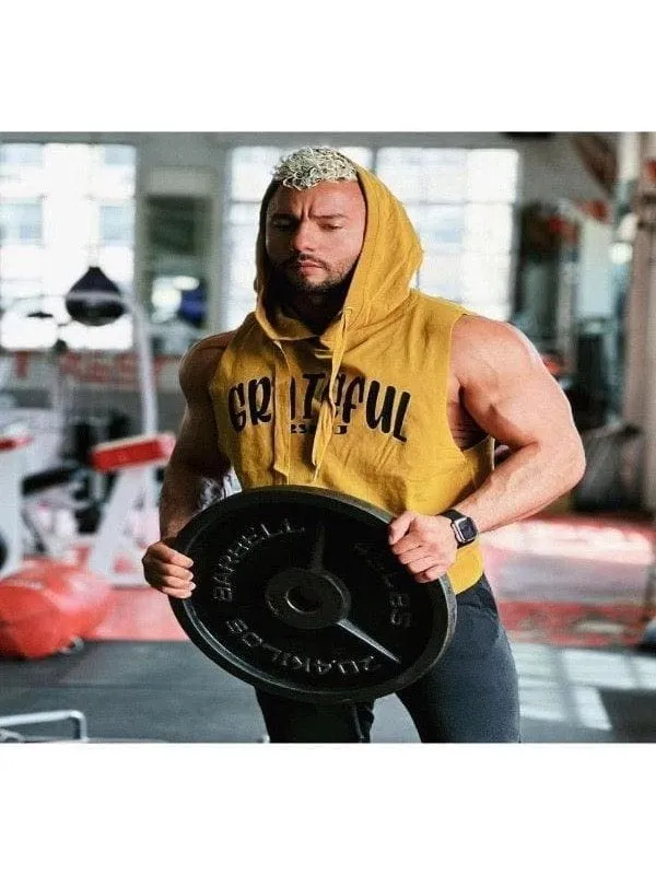 "Grateful BKFJ" Sleeveless Hoodie