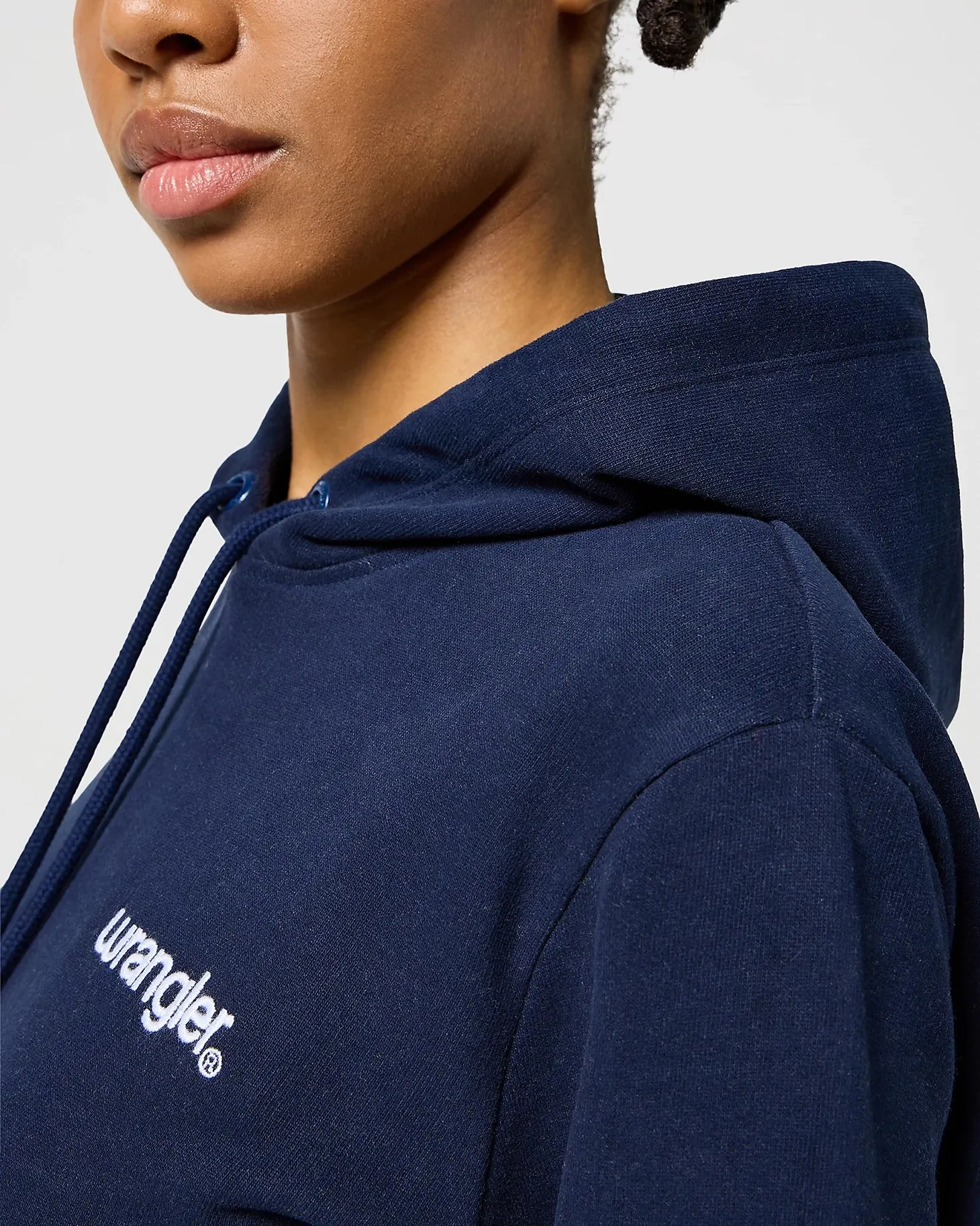 Regular Hoodie in Navy