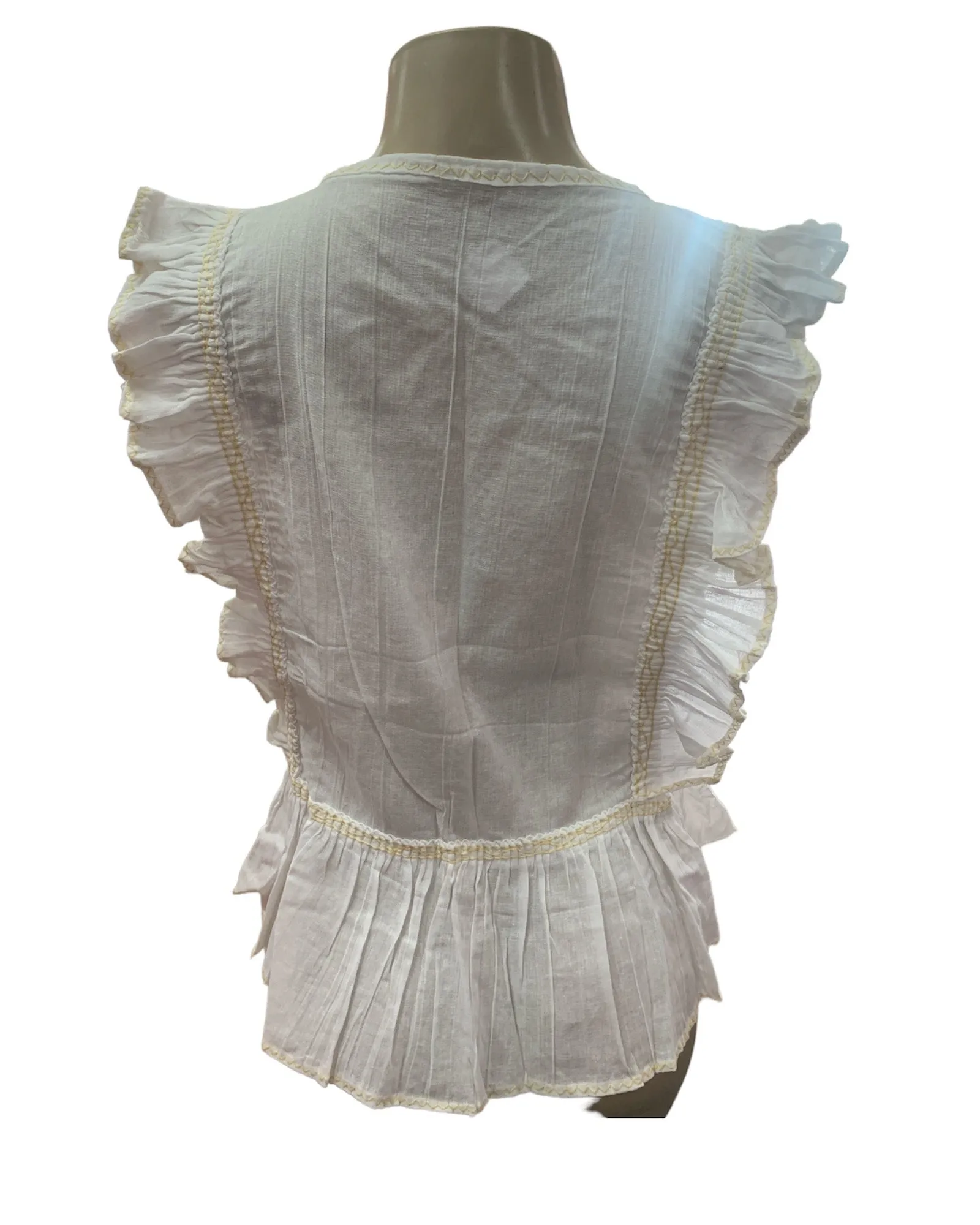 San Andres Ruffle Blouse