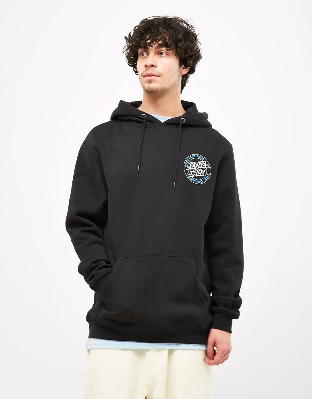 Santa Cruz Natas Screaming Panther Pullover Hoodie - Black