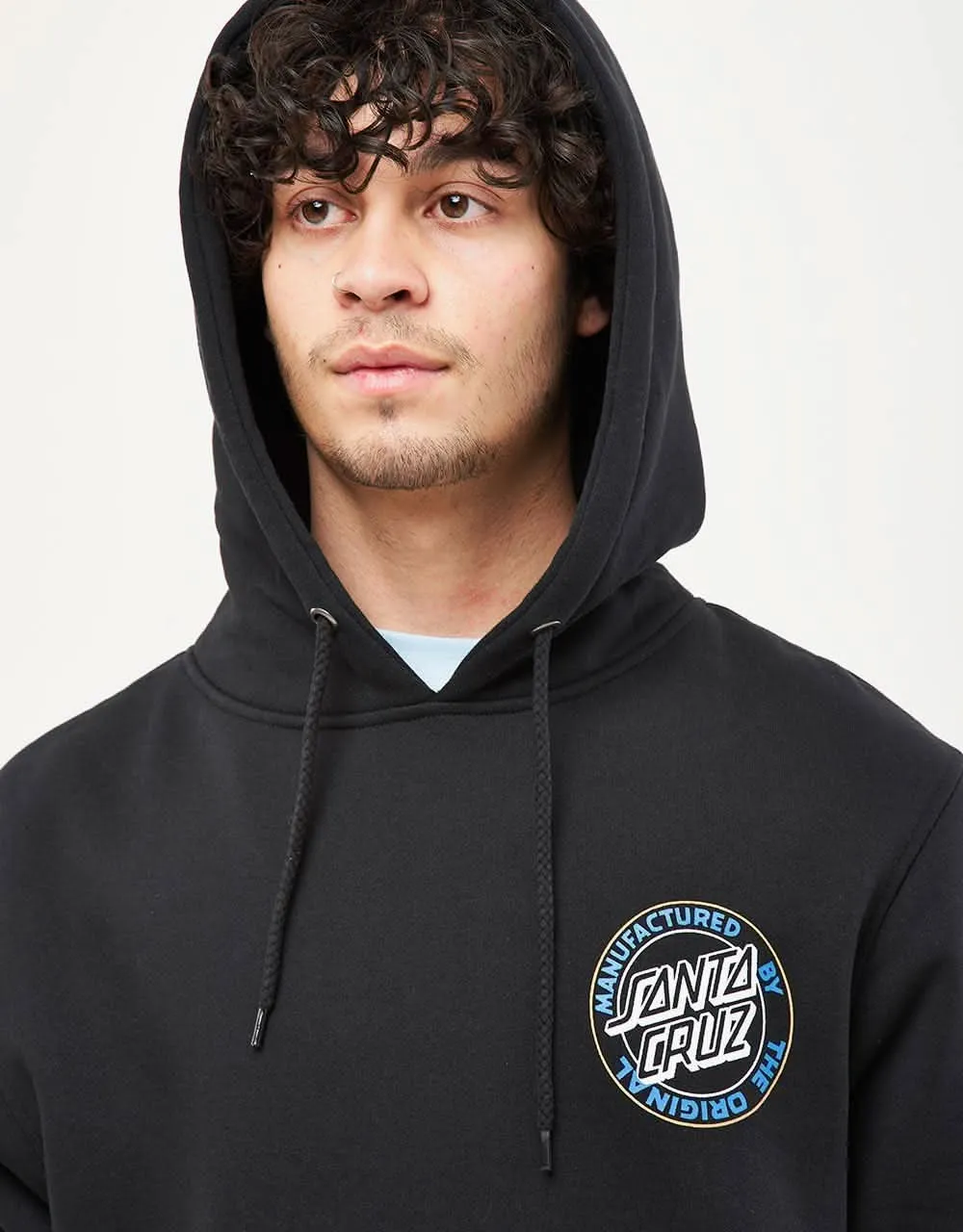 Santa Cruz Natas Screaming Panther Pullover Hoodie - Black