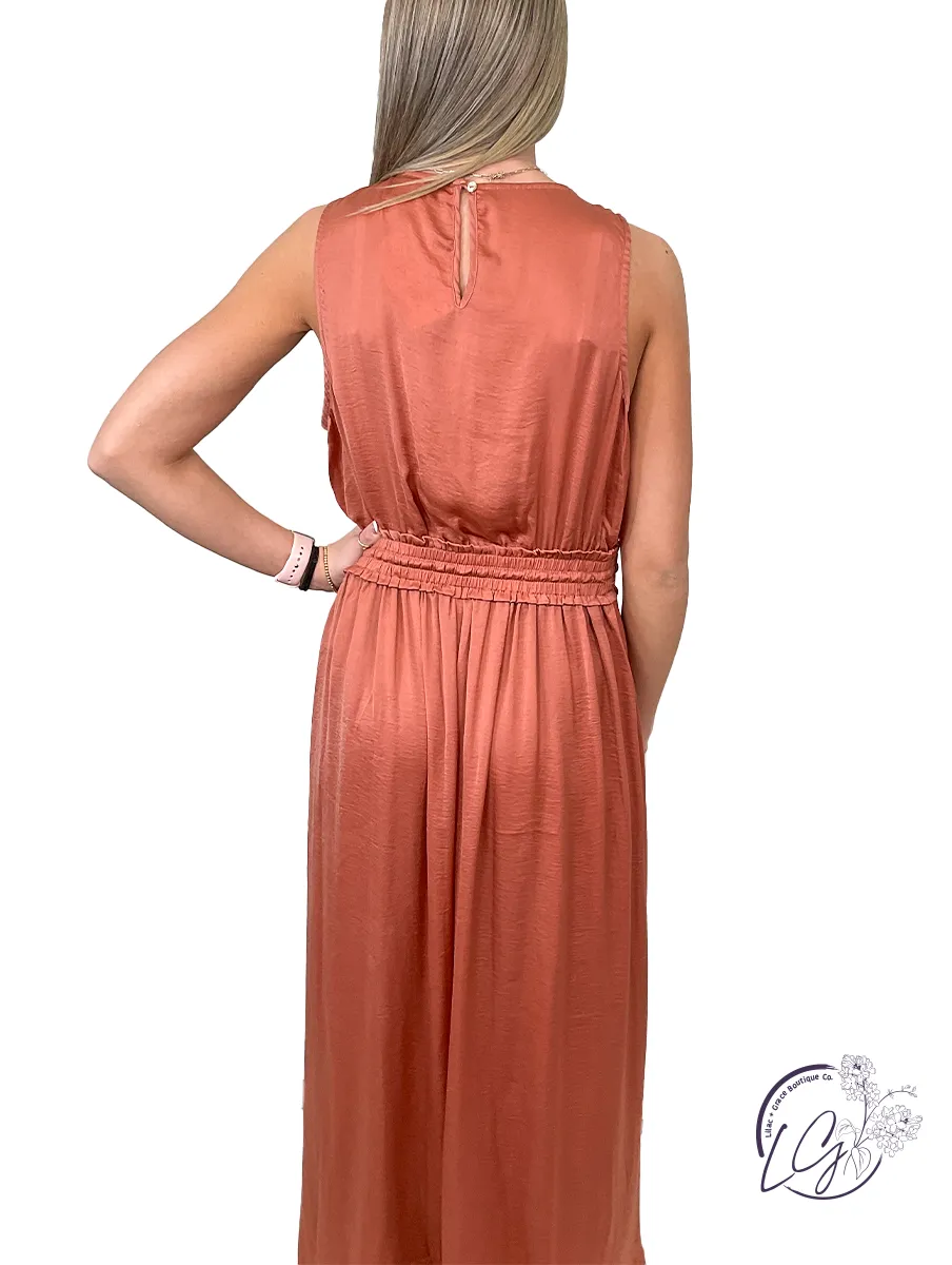 Satin Serenity Dress