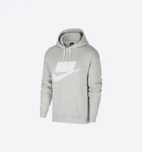 Sportswear Mens Pullover Hoodie - Grey/Grey