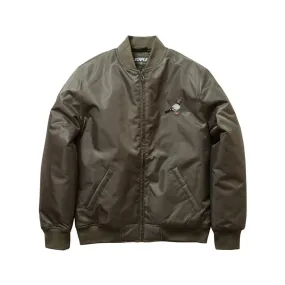 Staple Pigeon Vestry Bomber Jacket Olive Green