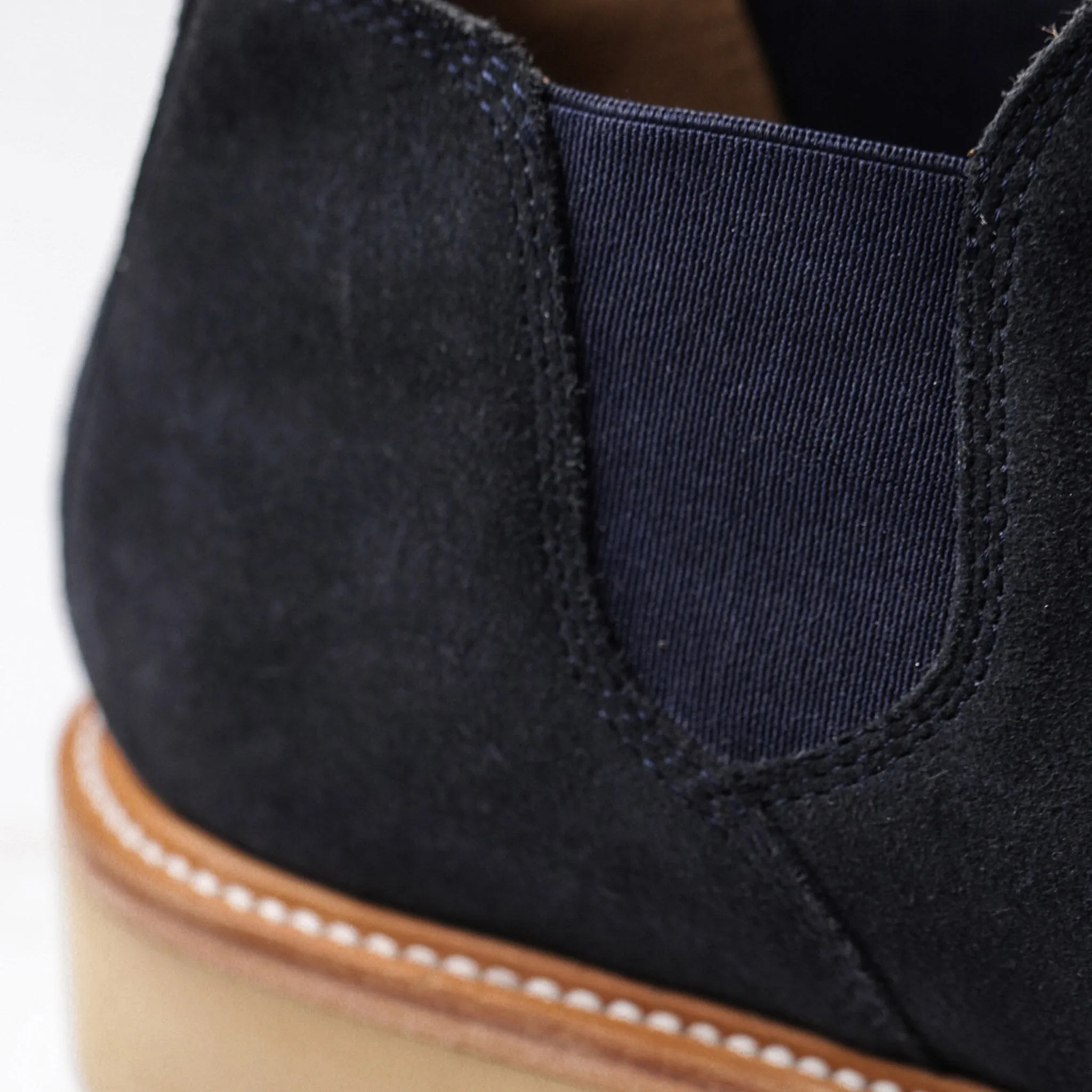 The Ranch Low in Weatherproof Navy Suede