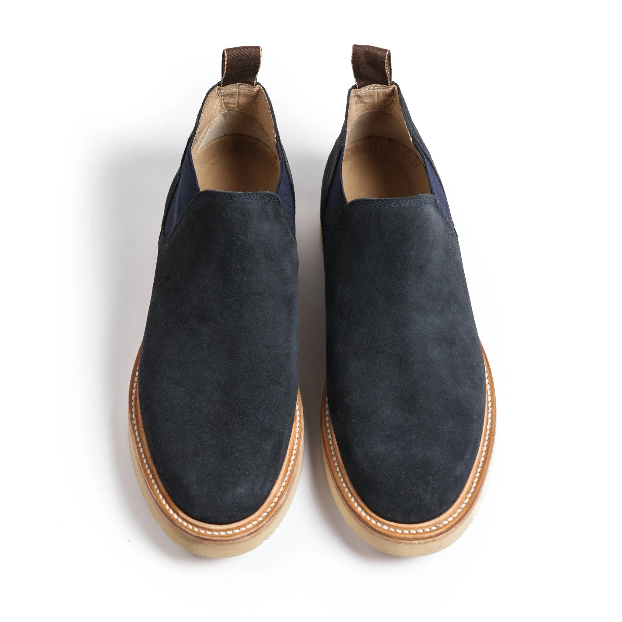 The Ranch Low in Weatherproof Navy Suede