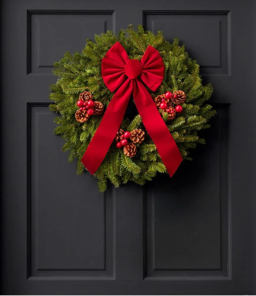 Traditional Christmas Balsam Wreath, 20&quot;