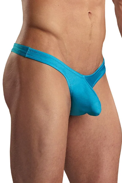 Turquoise Euro Male Spandex Pouch Thong Underwear: A Stylish and Comfortable Choice for Men